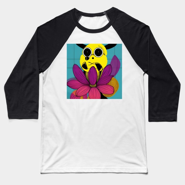 Cool Bee Baseball T-Shirt by seguns1